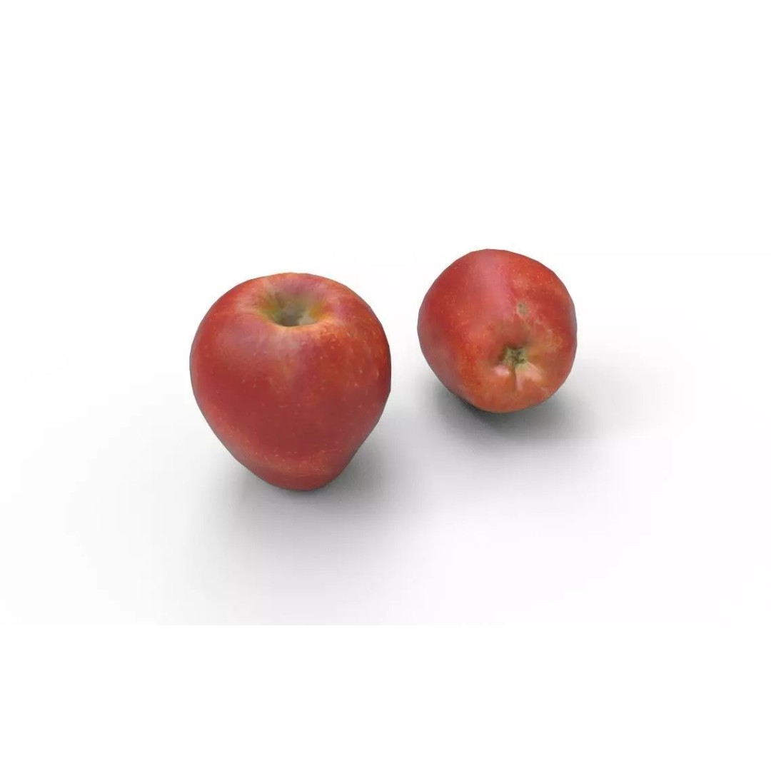 Apple M26 3D Model – Low Poly Game Asset, FBX, PBR Textures - View 2