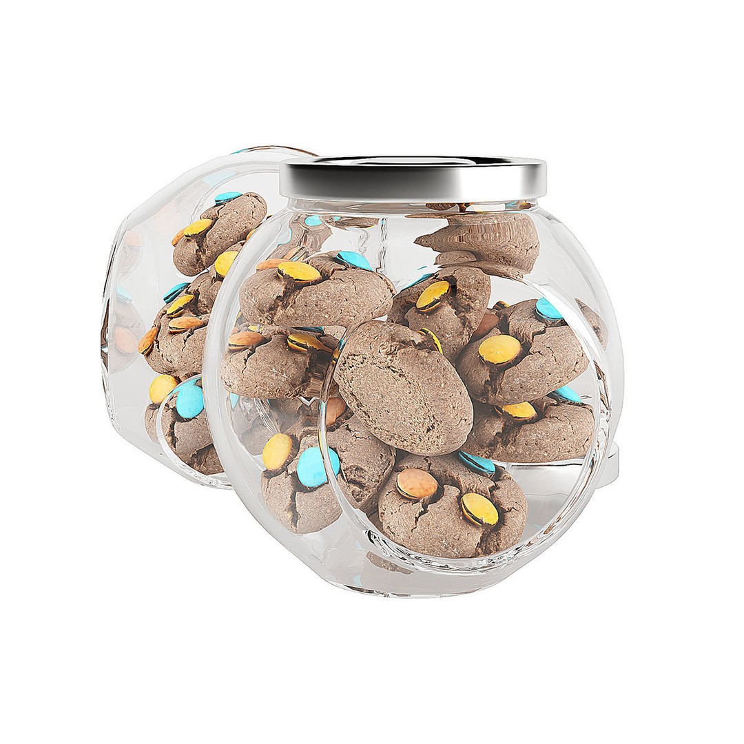 Chocolate Chip Cookies 3D Model – PBR Textures, FBX, Game Asset - View 8