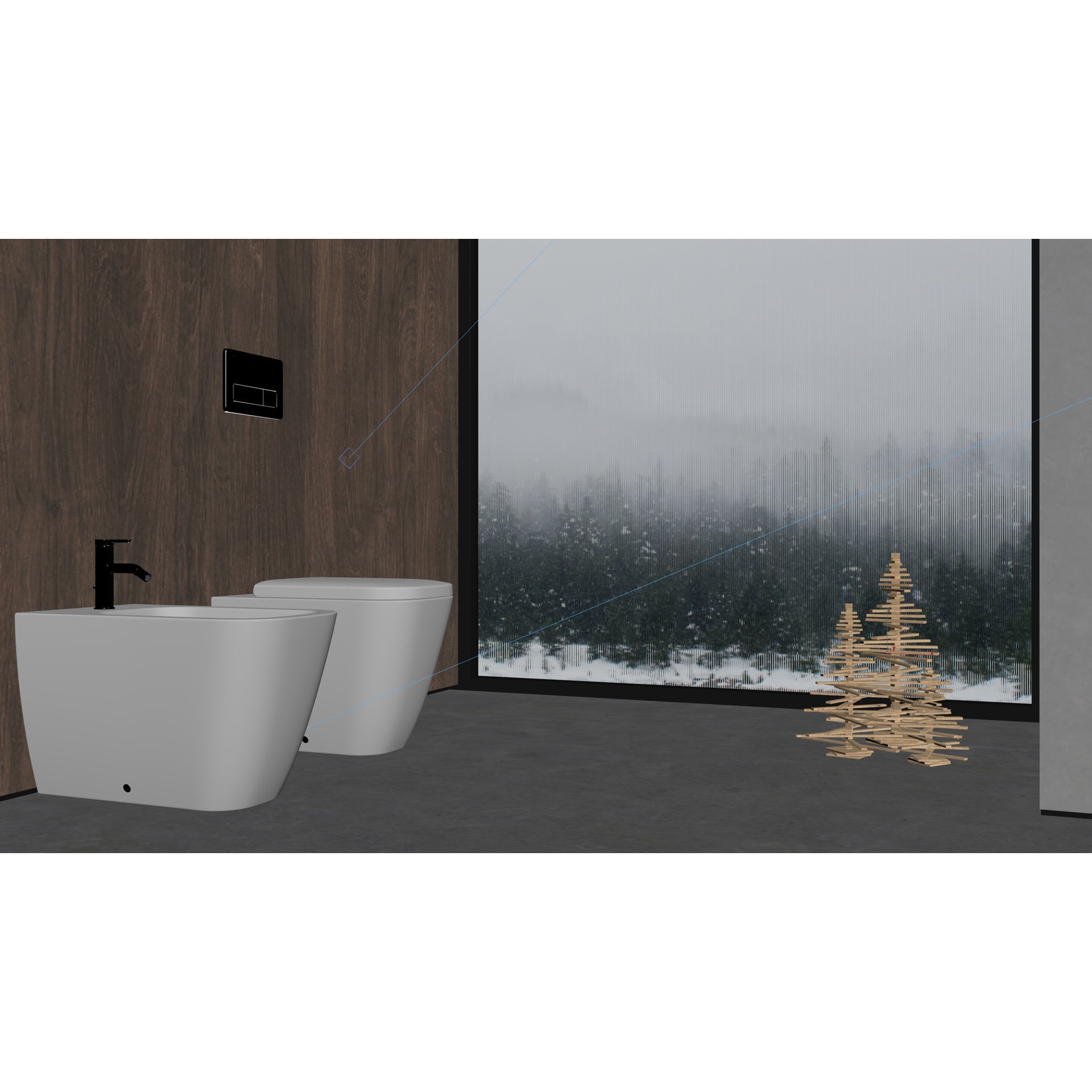 ProVis3D 007 - Modern Bathroom 3D Model