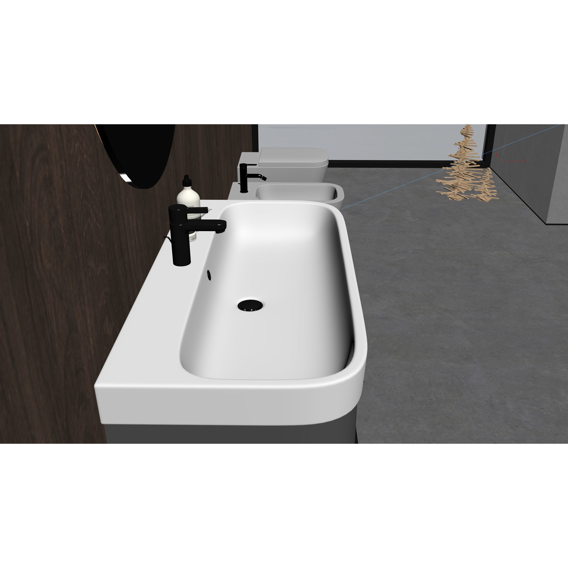ProVis3D 007 - Modern Bathroom 3D Model - View 10