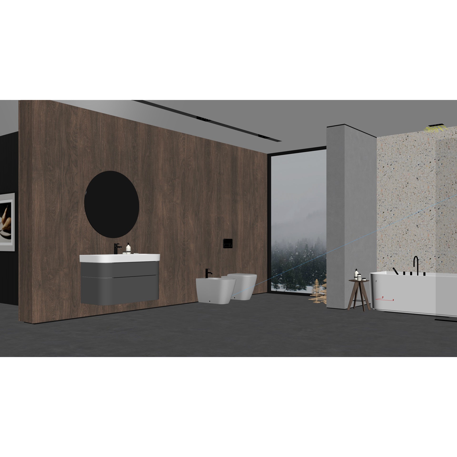 ProVis3D 007 - Modern Bathroom 3D Model - View 15