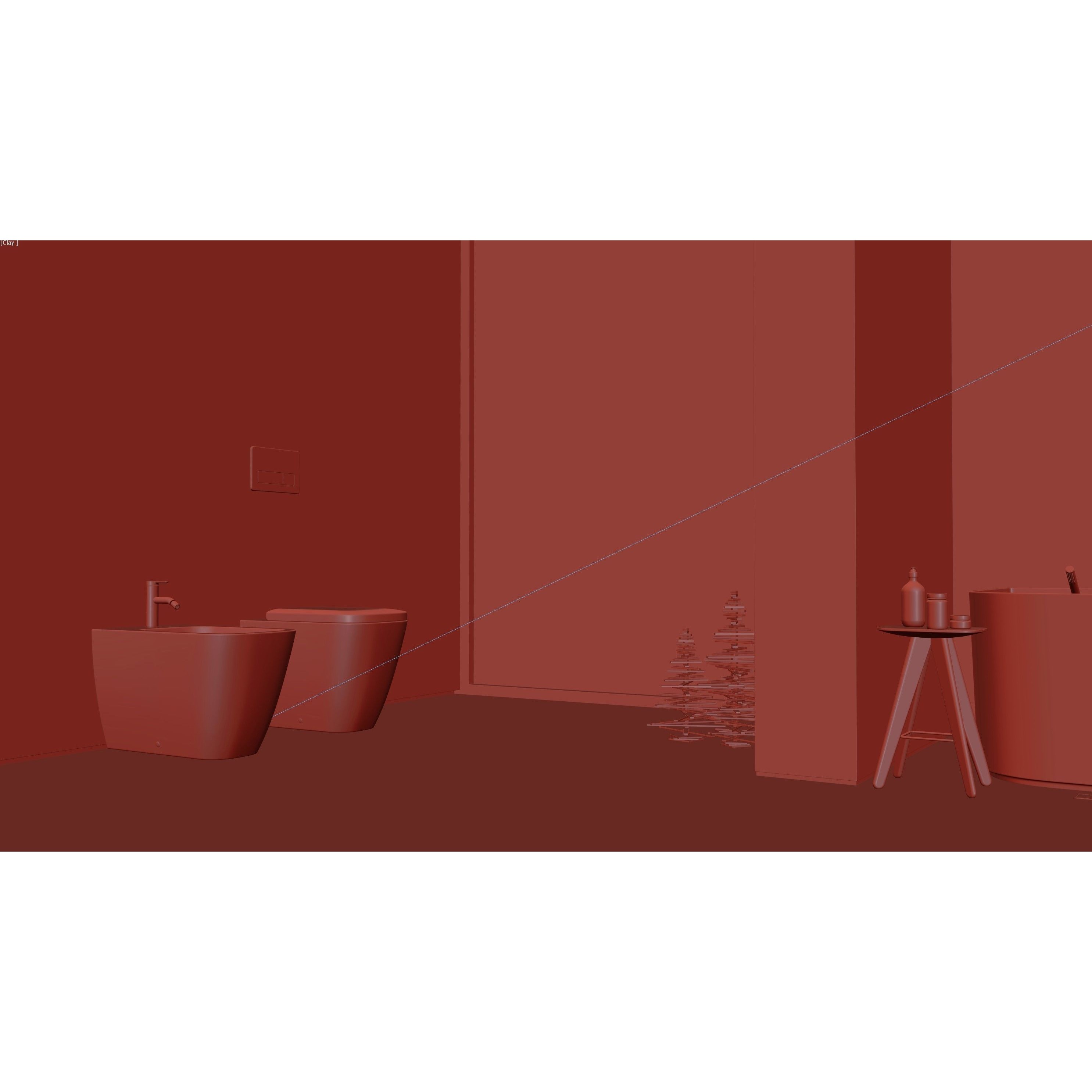 ProVis3D 007 - Modern Bathroom 3D Model - View 16