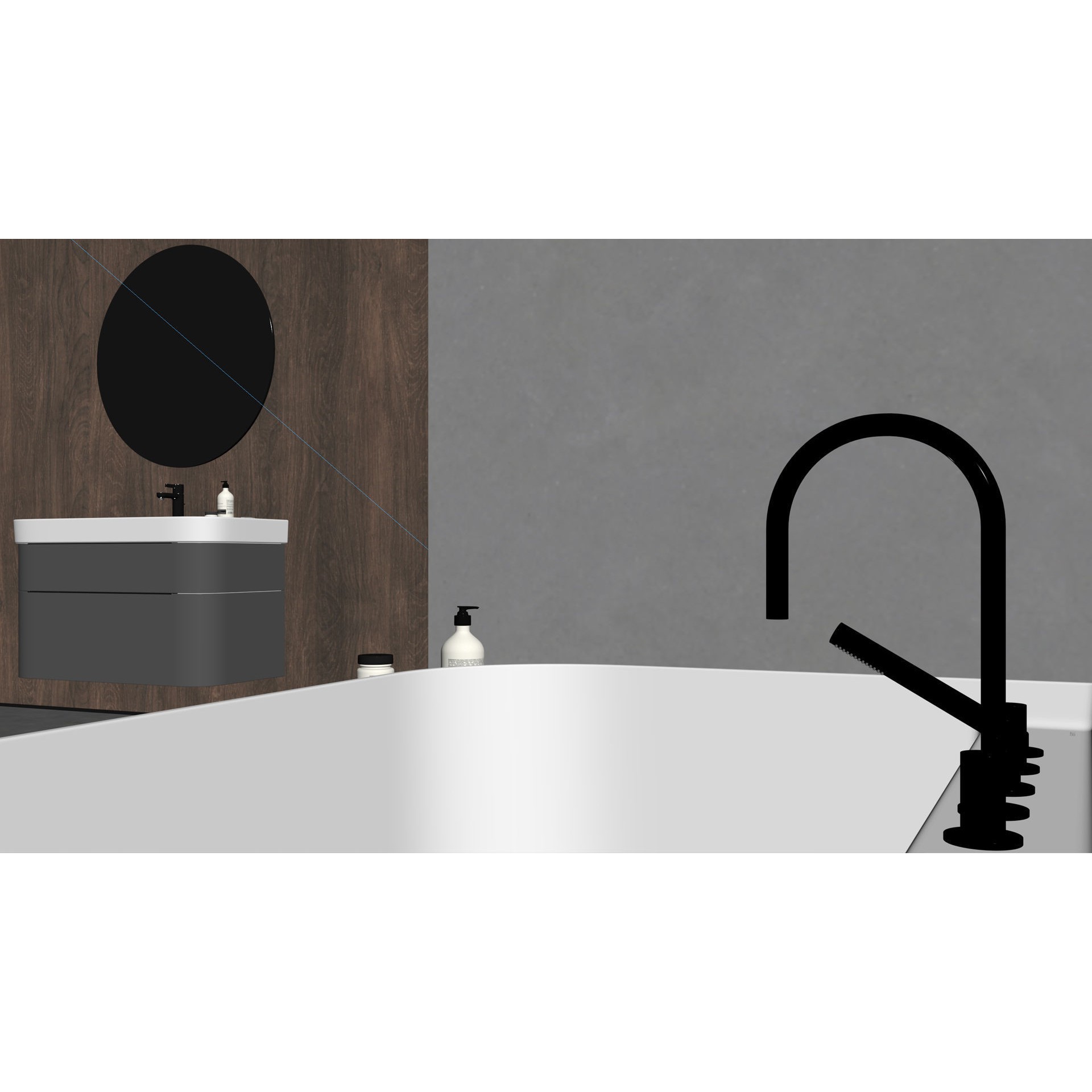 ProVis3D 007 - Modern Bathroom 3D Model - View 9