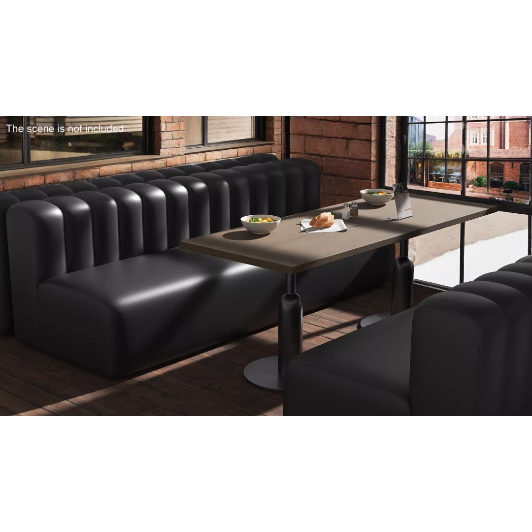 Vegetarian Cafe 3D Model – Modern Interior with PBR Textures, FBX - View 3