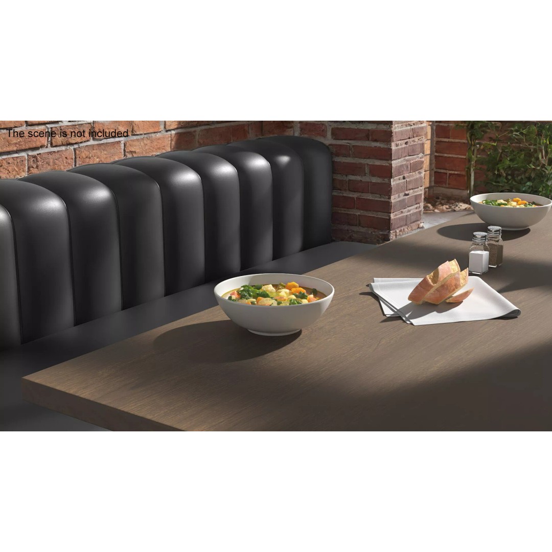 Vegetarian Cafe 3D Model – Modern Interior with PBR Textures, FBX - View 4