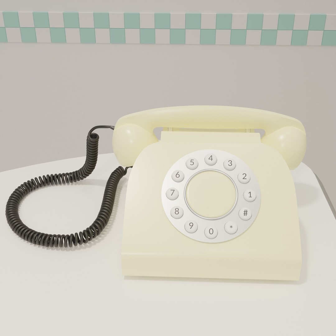 American Diner 3D Model – Retro Interior Asset, Blender, FBX - View 21