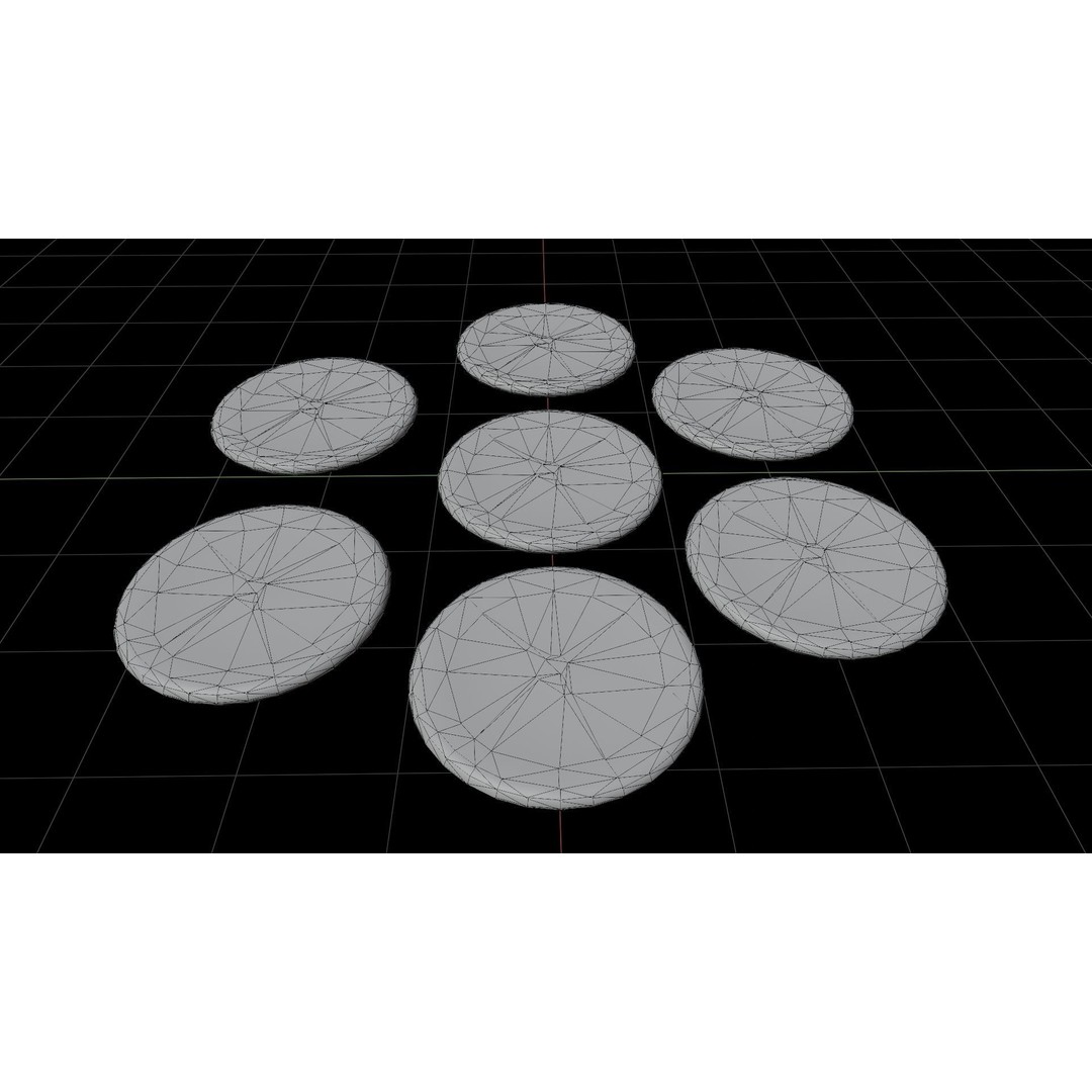 Pizza 3D Model – Low Poly Game Ready Asset, FBX, PBR Textures