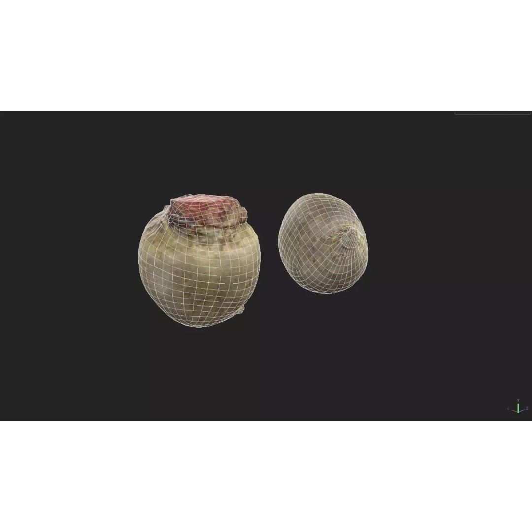 Beet 3D Model – Low Poly Game Asset, FBX, PBR Textures - View 3