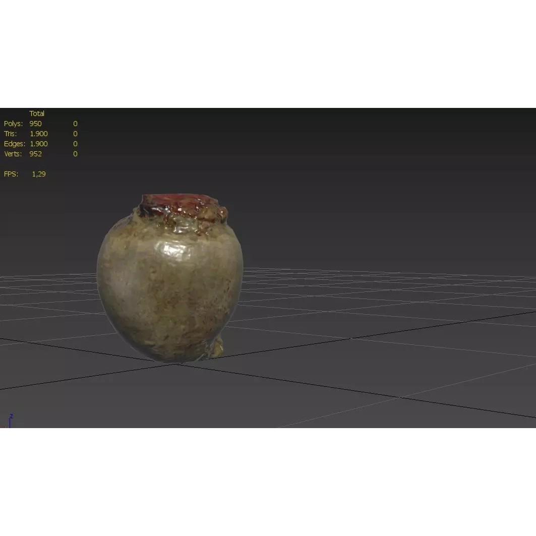 Beet 3D Model – Low Poly Game Asset, FBX, PBR Textures - View 4