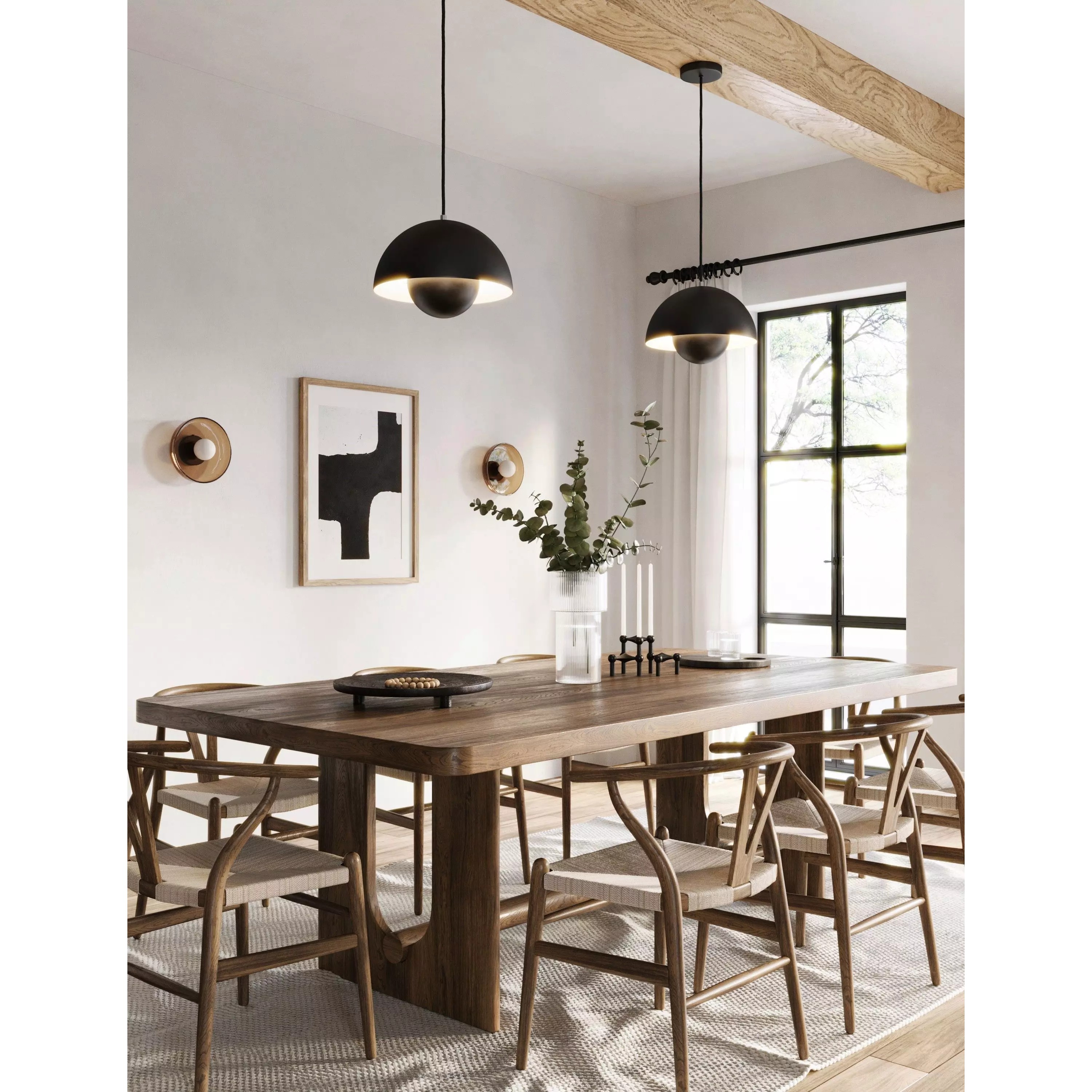 Dining Room Interior Scene - Corona Render 3D Model - View 3