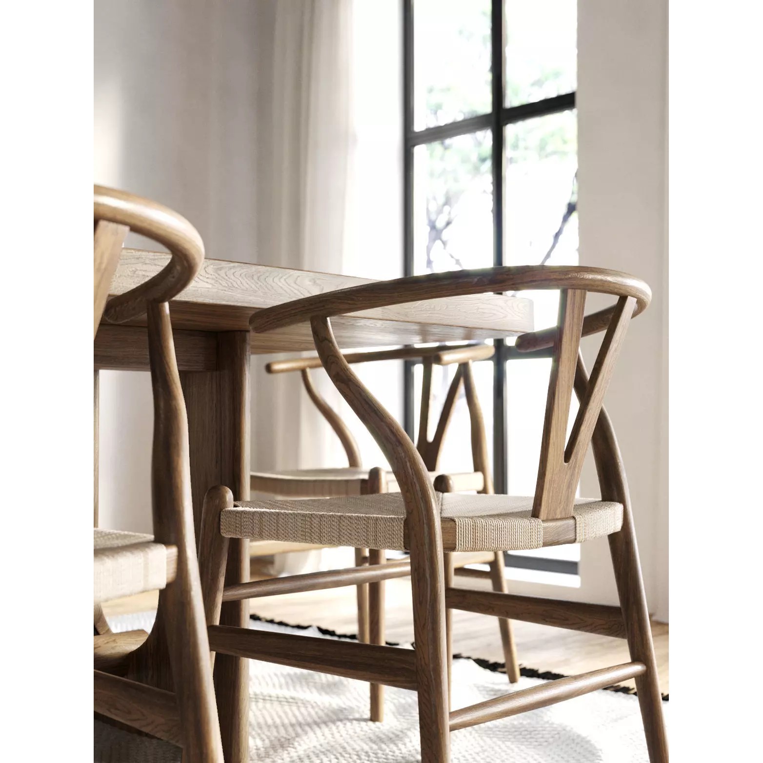 Dining Room Interior Scene - Corona Render 3D Model - View 5