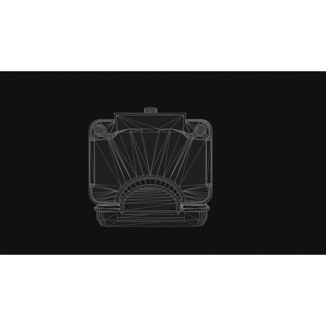 Waffle Maker 3D Model – Low Poly PBR Game Asset, FBX