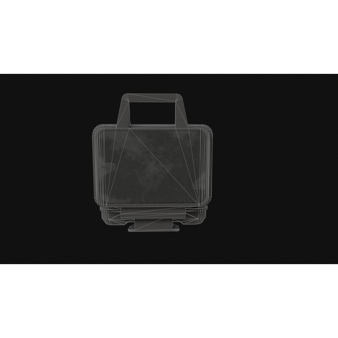 Waffle Maker 3D Model – Low Poly PBR Game Asset, FBX - View 11