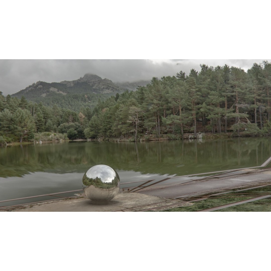 HDRI 3D Model – Low Poly Environment for Architecture and Games - View 4