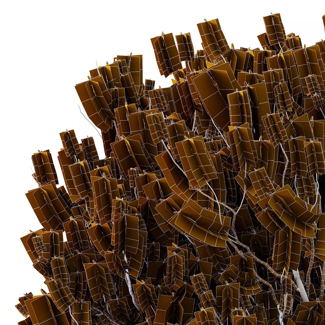 Pinus Mugo 3D Model – High Poly Plant Asset, FBX & OBJ Formats