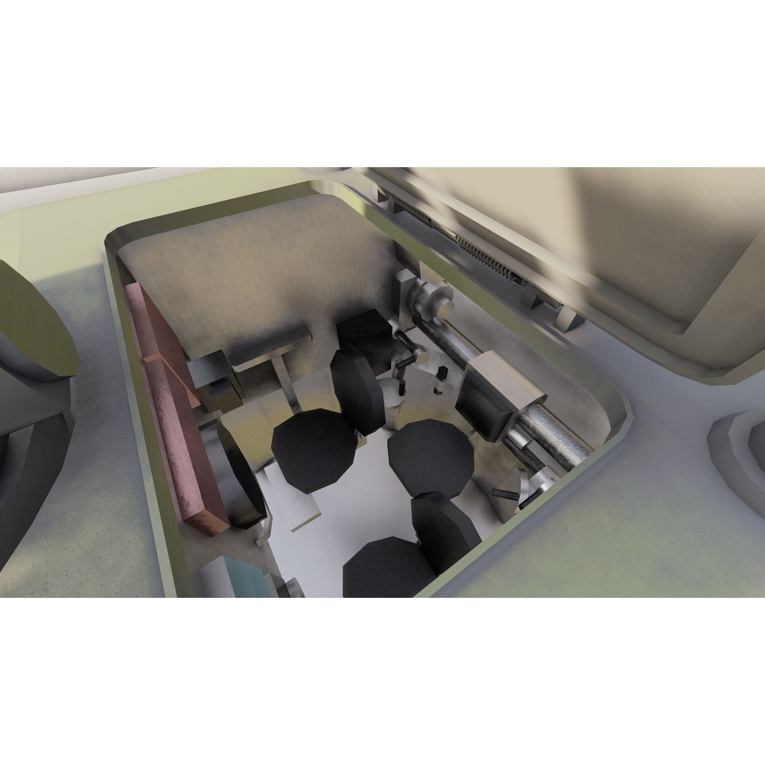 Pantsir 96K6-S1 3D Model – Detailed Military Vehicle Asset, FBX, OBJ - View 23