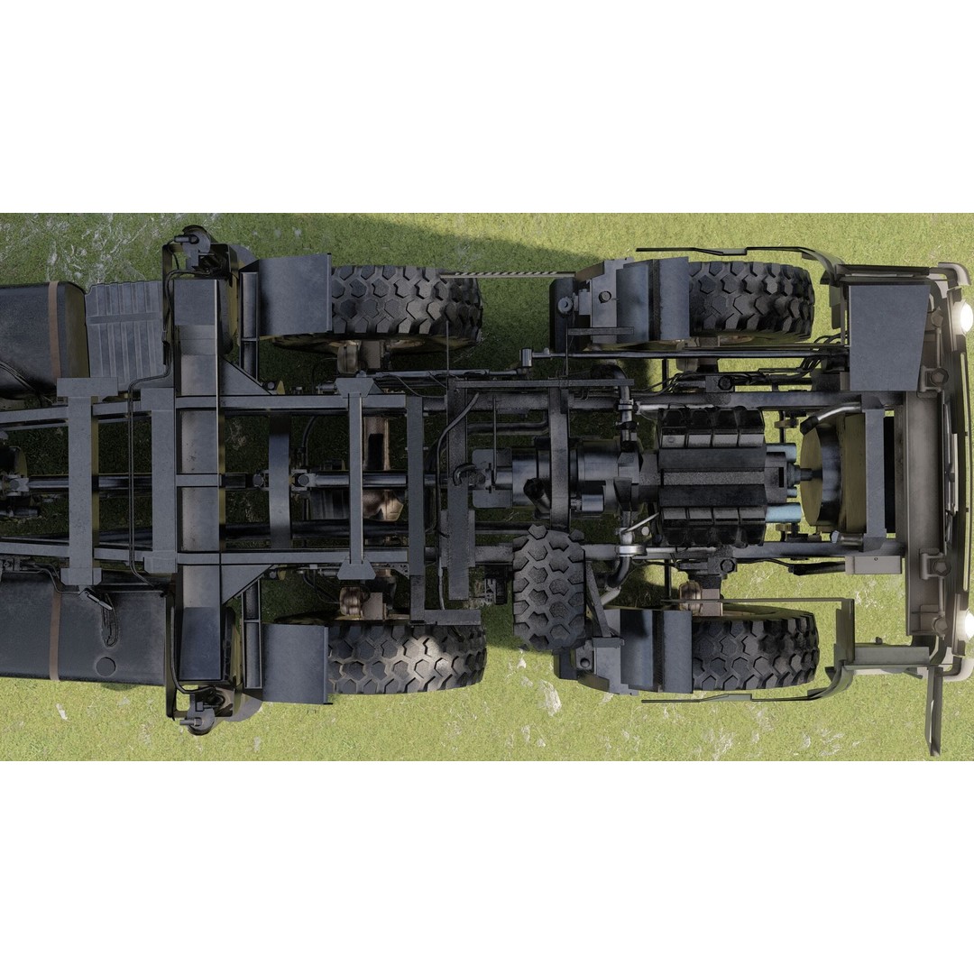 Pantsir 96K6-S1 3D Model – Detailed Military Vehicle Asset, FBX, OBJ - View 30