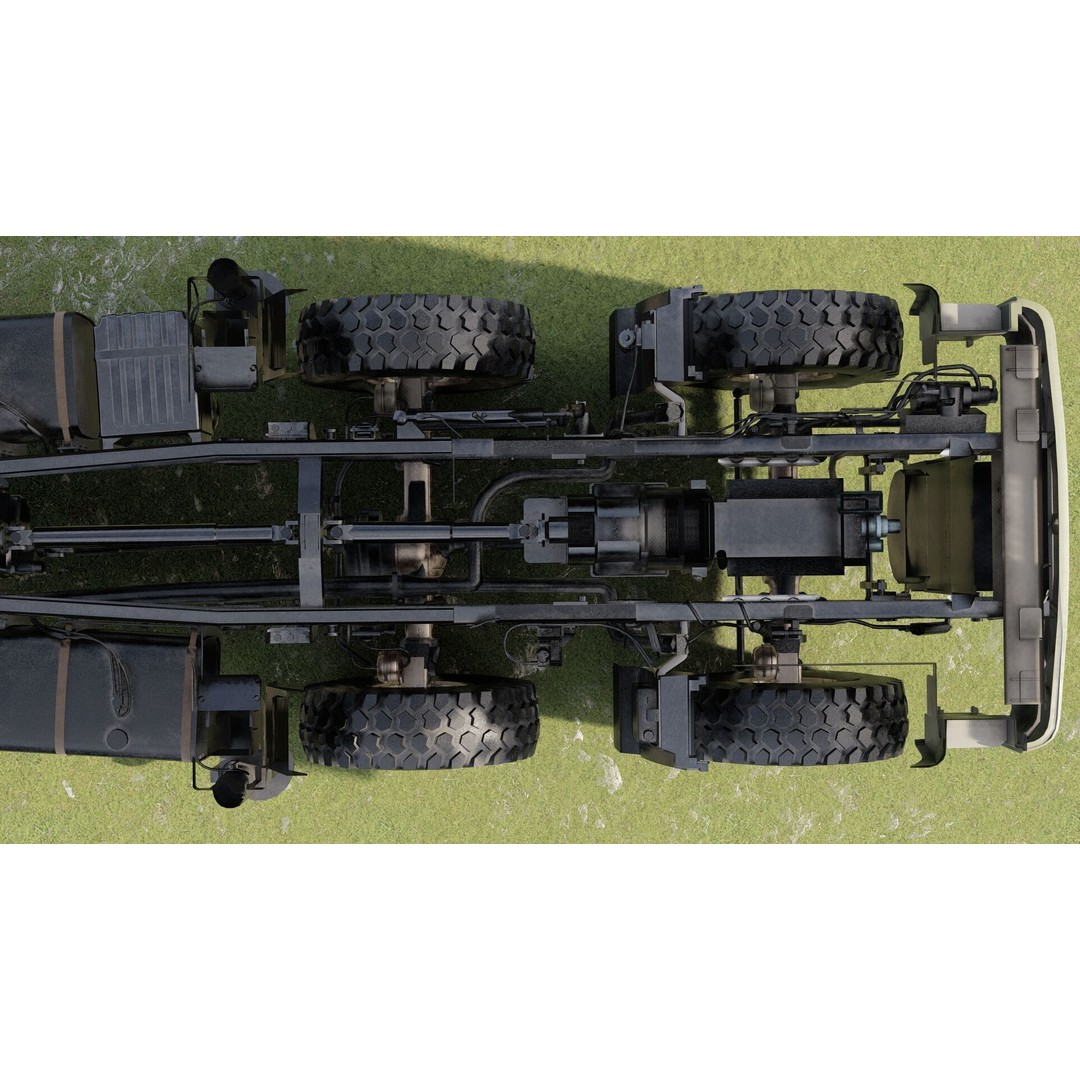 Pantsir 96K6-S1 3D Model – Detailed Military Vehicle Asset, FBX, OBJ - View 31