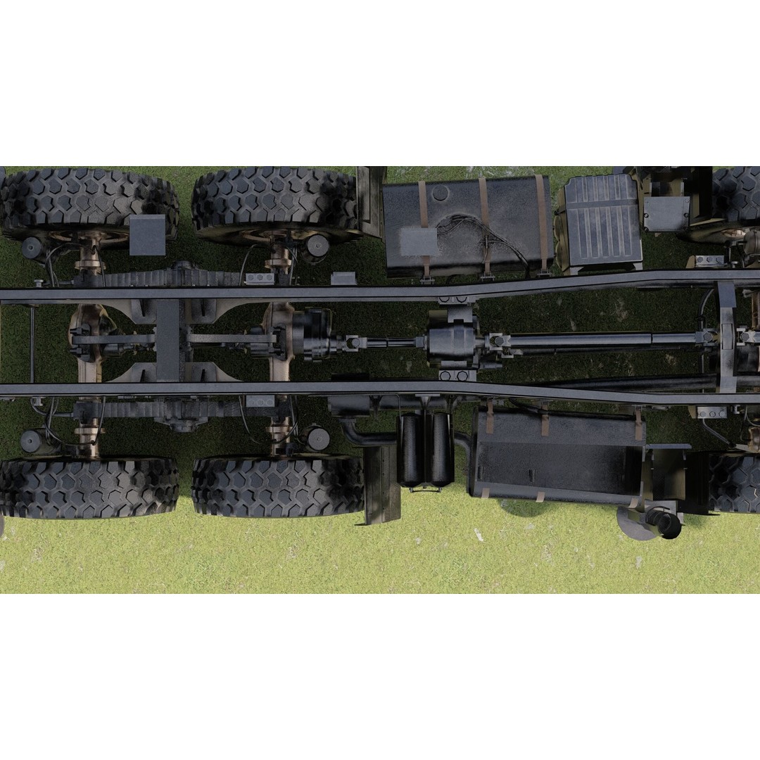 Pantsir 96K6-S1 3D Model – Detailed Military Vehicle Asset, FBX, OBJ - View 32