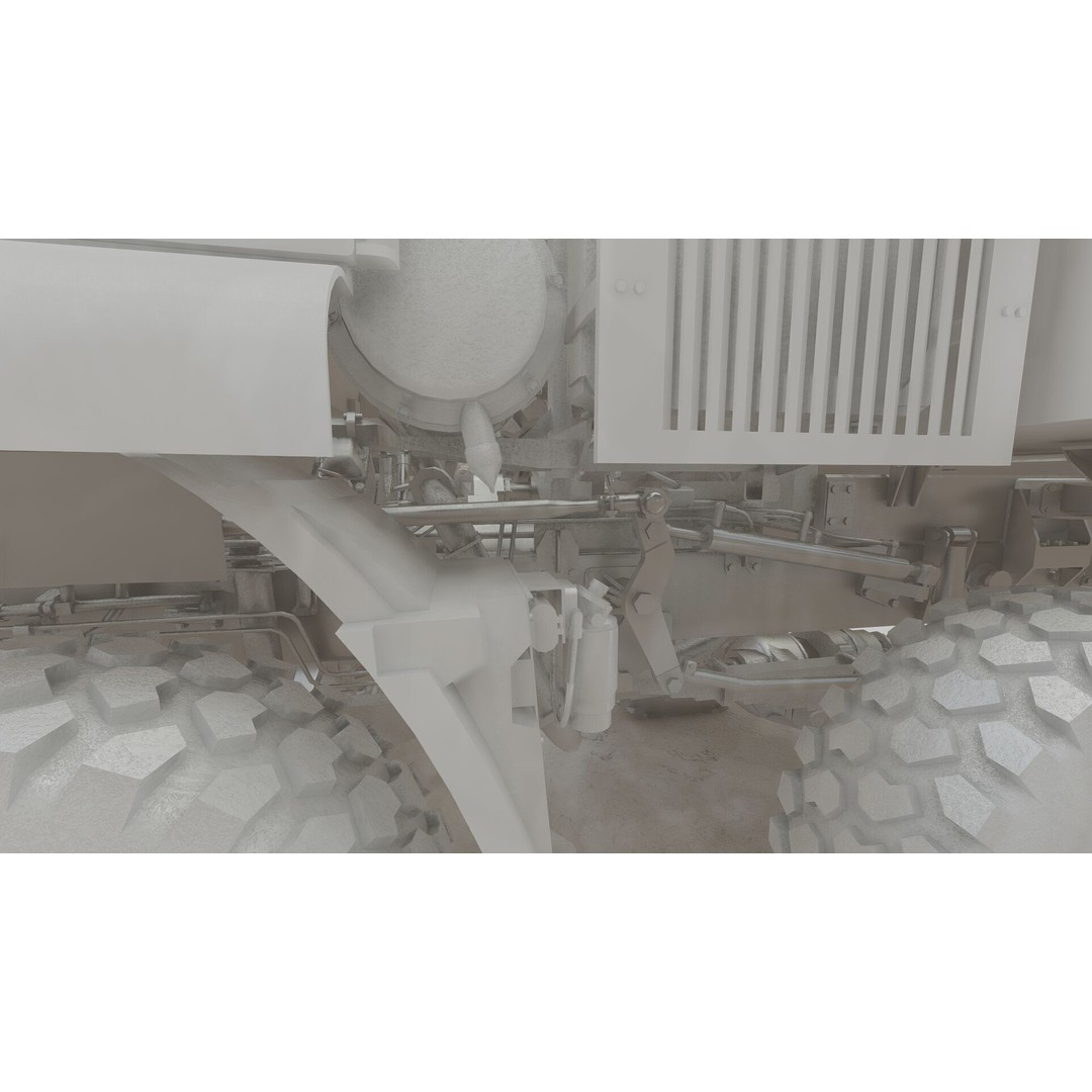 Pantsir 96K6-S1 3D Model – Detailed Military Vehicle Asset, FBX, OBJ - View 43