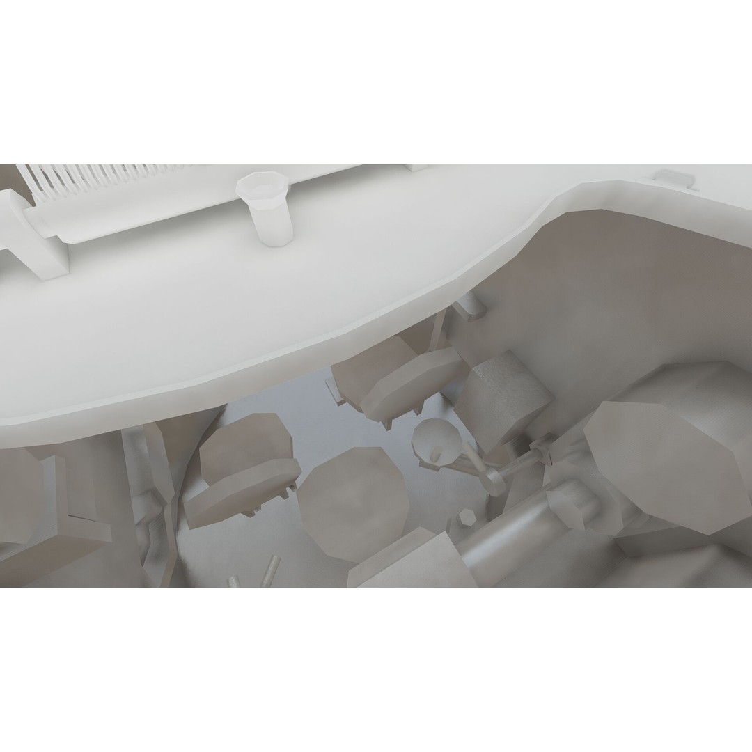 Pantsir 96K6-S1 3D Model – Detailed Military Vehicle Asset, FBX, OBJ - View 45