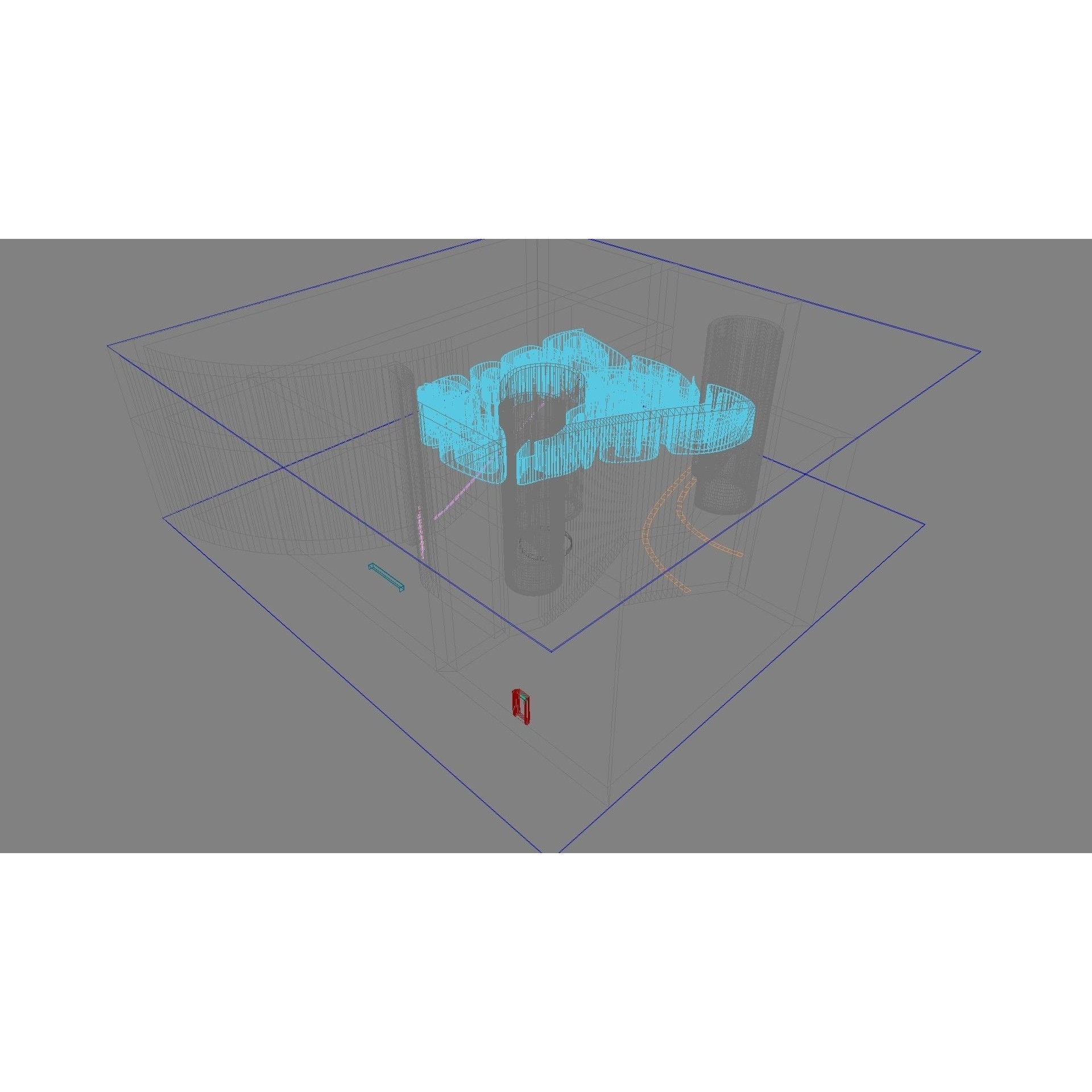 Concept Hall Interior - High-Quality 3D Model - View 28