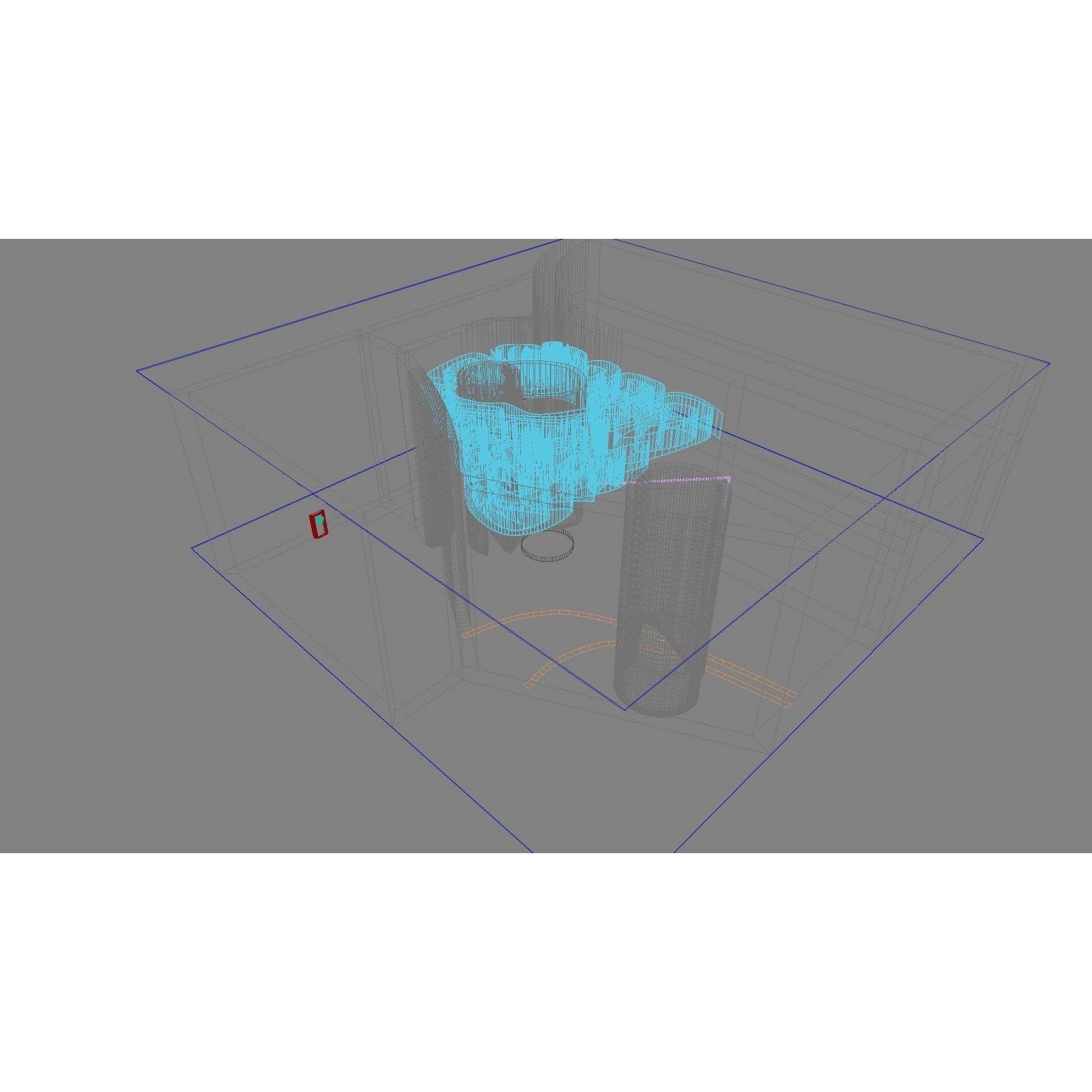 Concept Hall Interior - High-Quality 3D Model - View 29