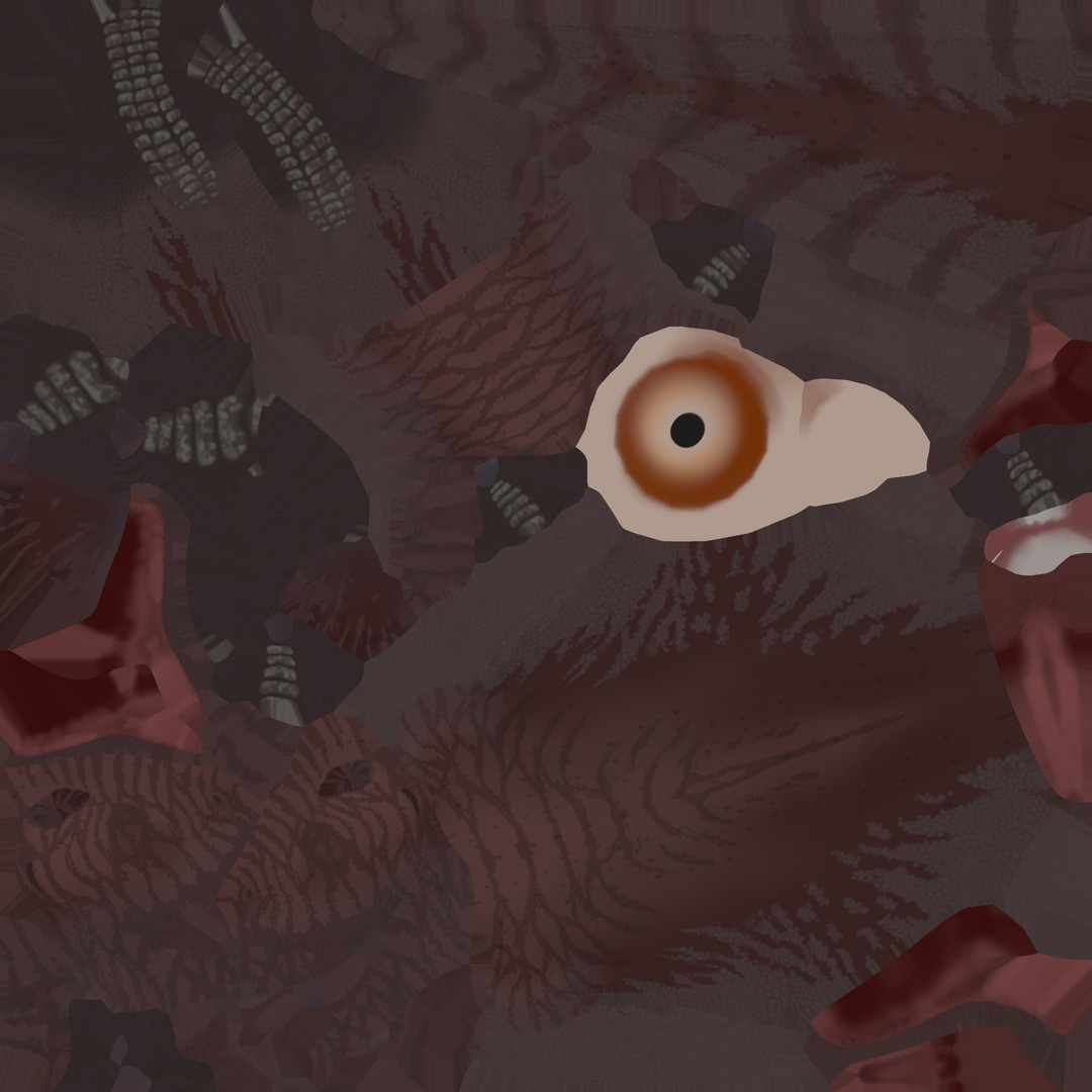 Carnotaurus 3D Model – Low Poly Game-Ready Animation, FBX & Blender - View 17