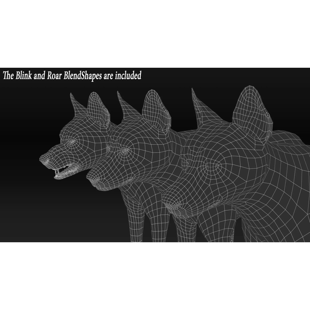Wolf Xgen 3D Model – High Poly Rigged Animal with PBR Textures - View 16