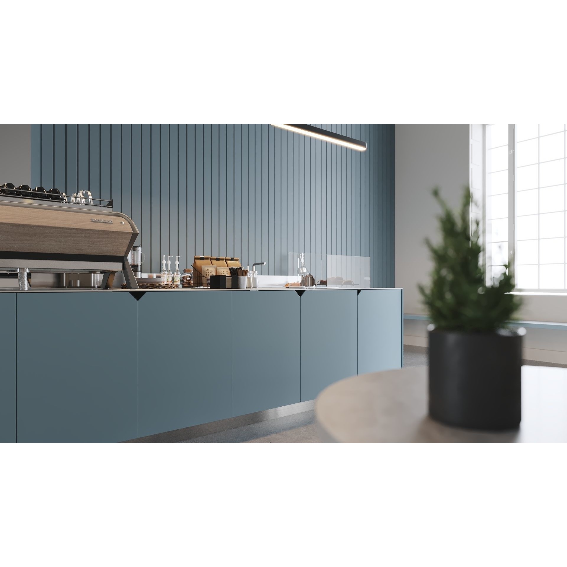 ProVis3D 029 - Detailed Cafe Interior 3D Model - View 10