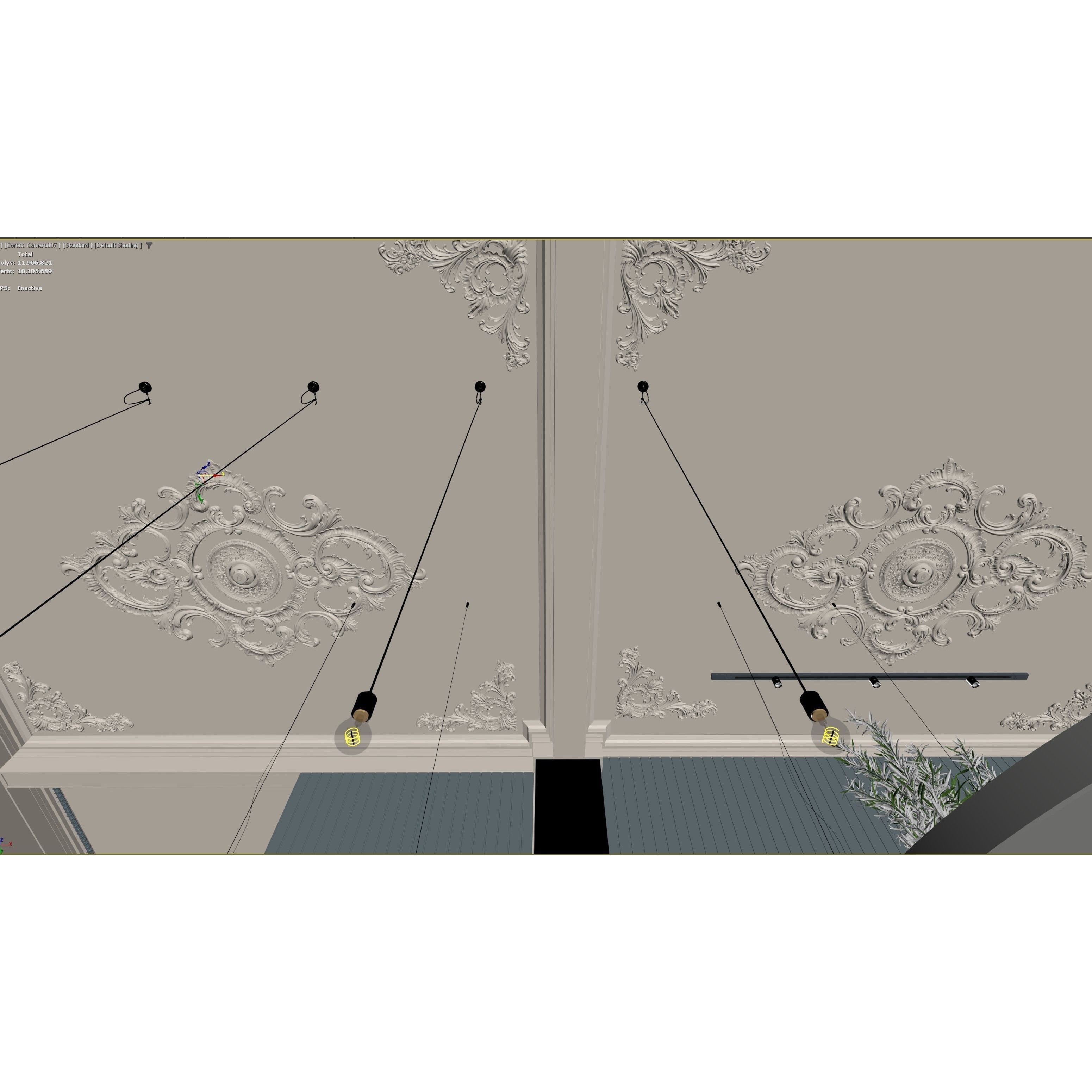 ProVis3D 029 - Detailed Cafe Interior 3D Model - View 18