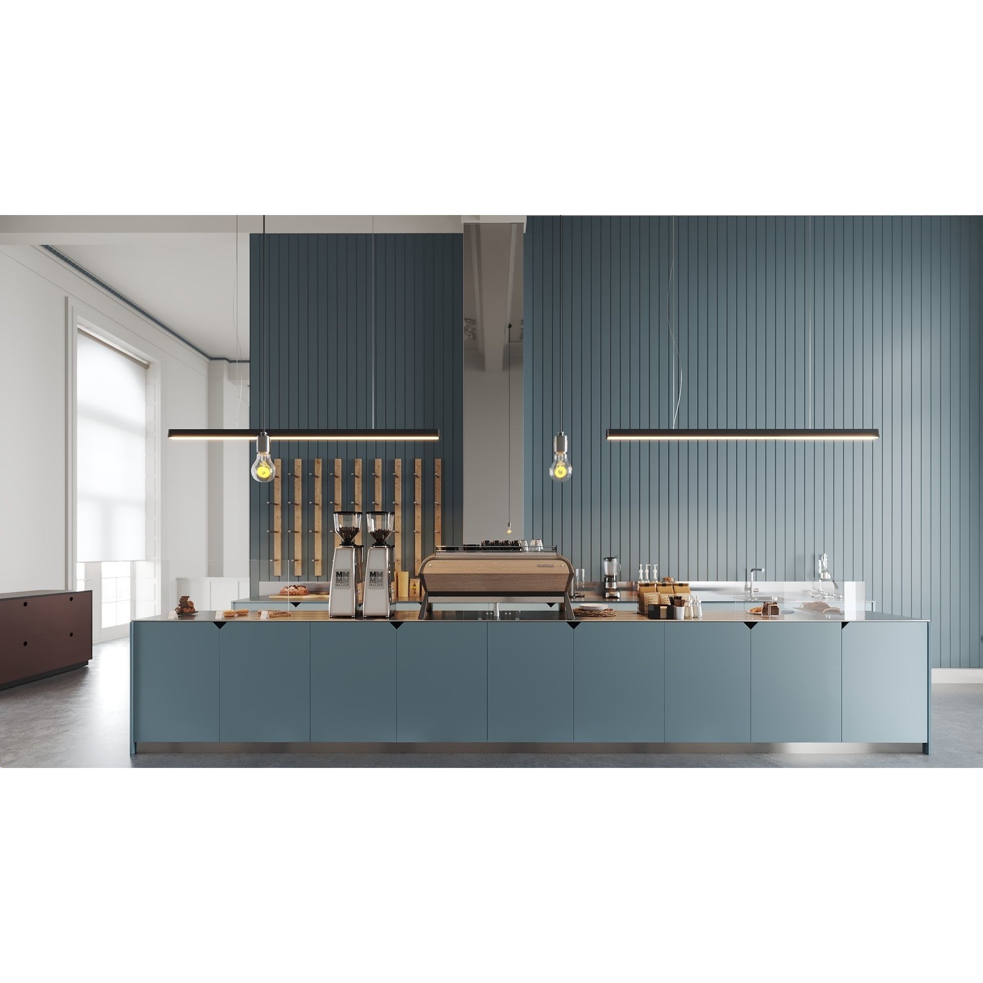 ProVis3D 029 - Detailed Cafe Interior 3D Model - View 4