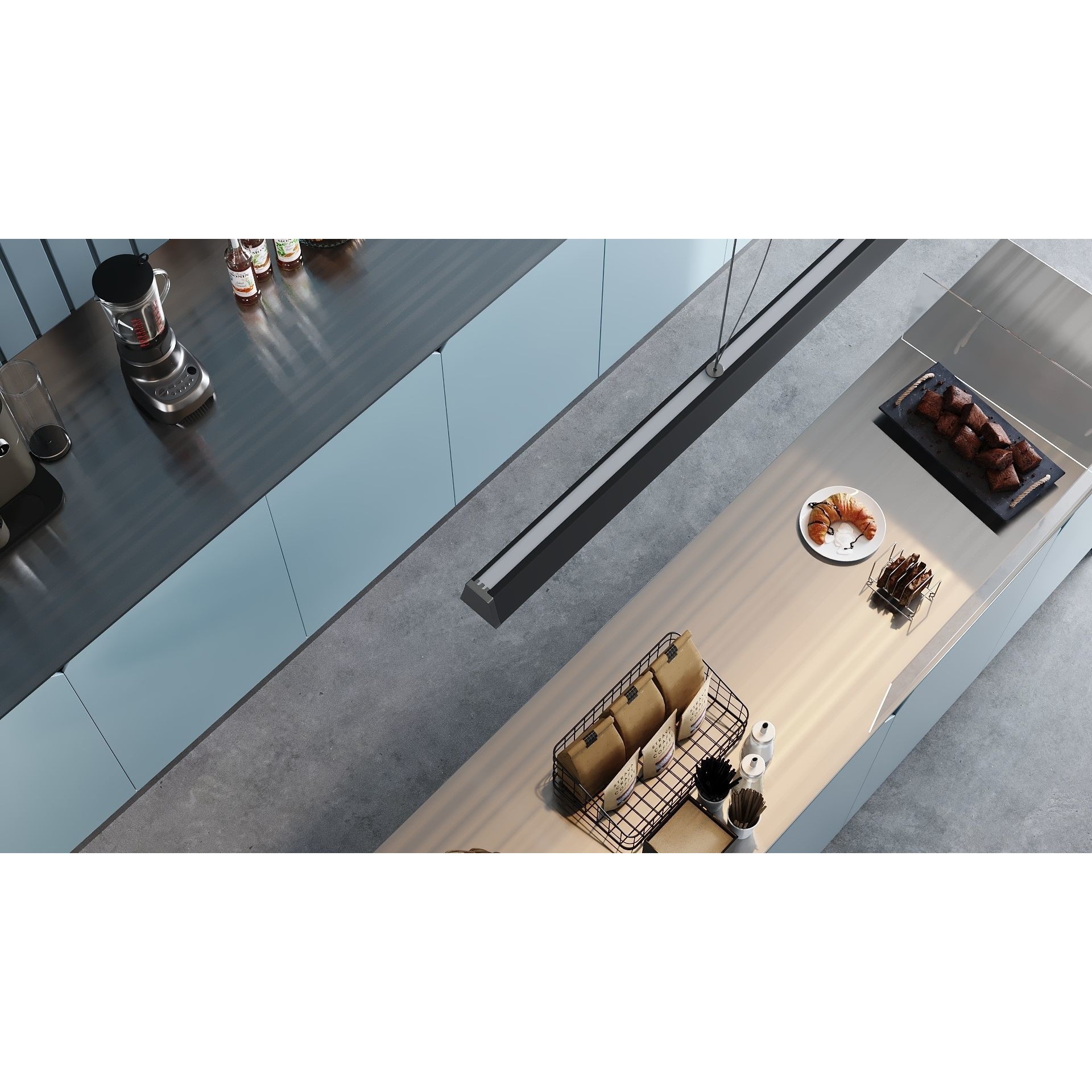 ProVis3D 029 - Detailed Cafe Interior 3D Model - View 6
