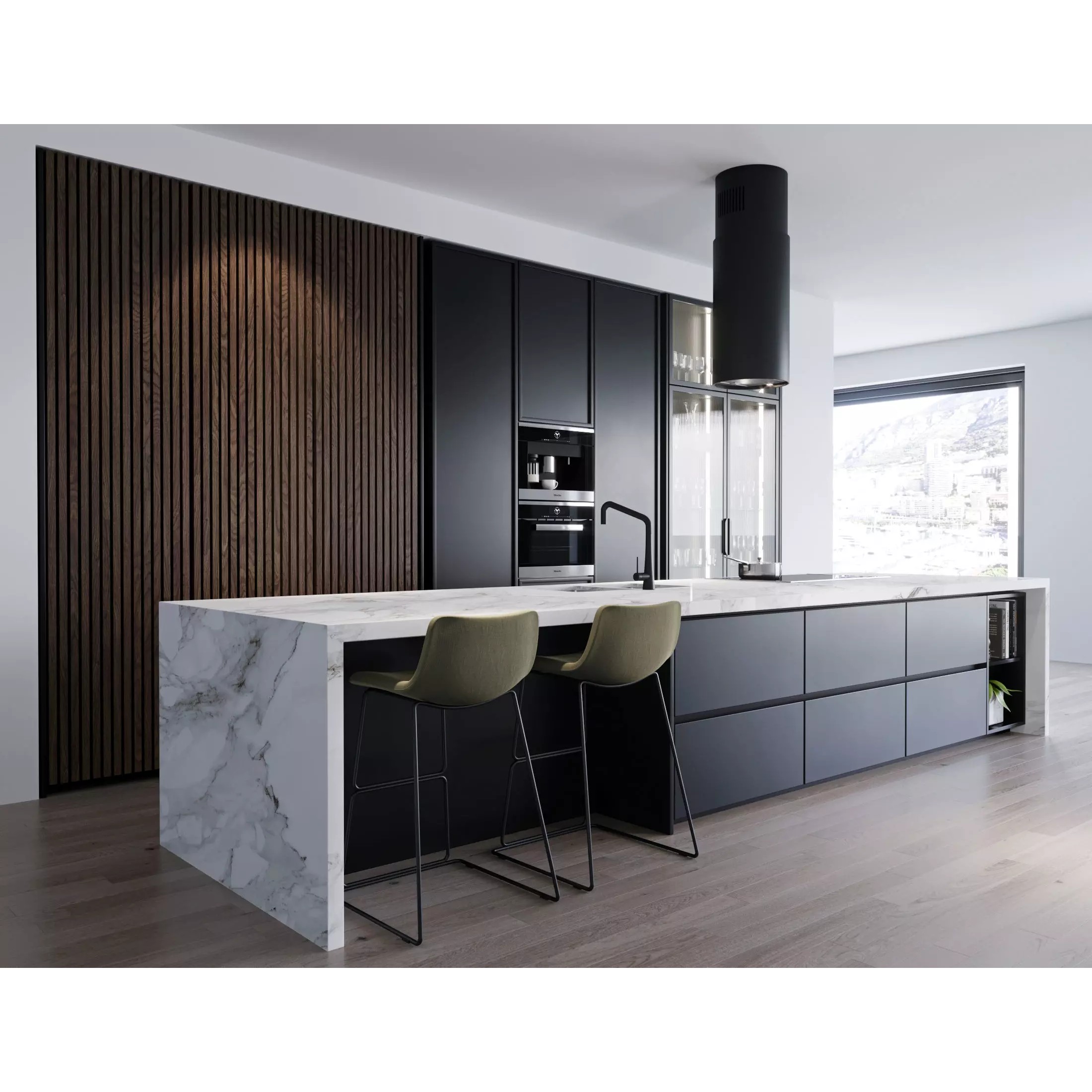 Modern Kitchen - Game-Ready 3D Model - View 2