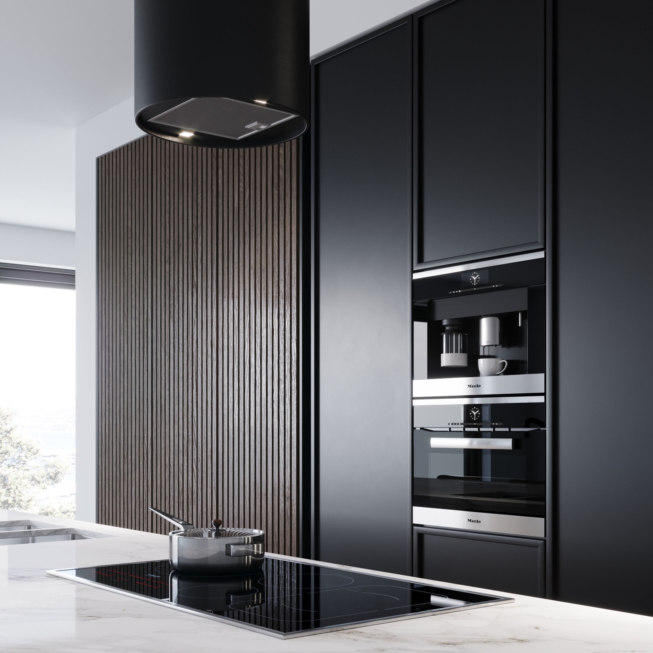 Modern Kitchen - Game-Ready 3D Model - View 7