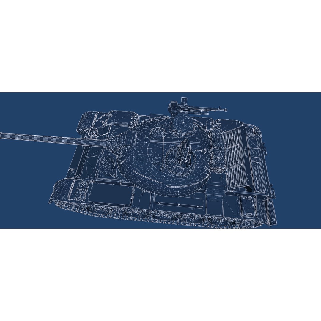 Type 59 Main Battle Tank 3D Model – Detailed Military Asset, Lumion Ready