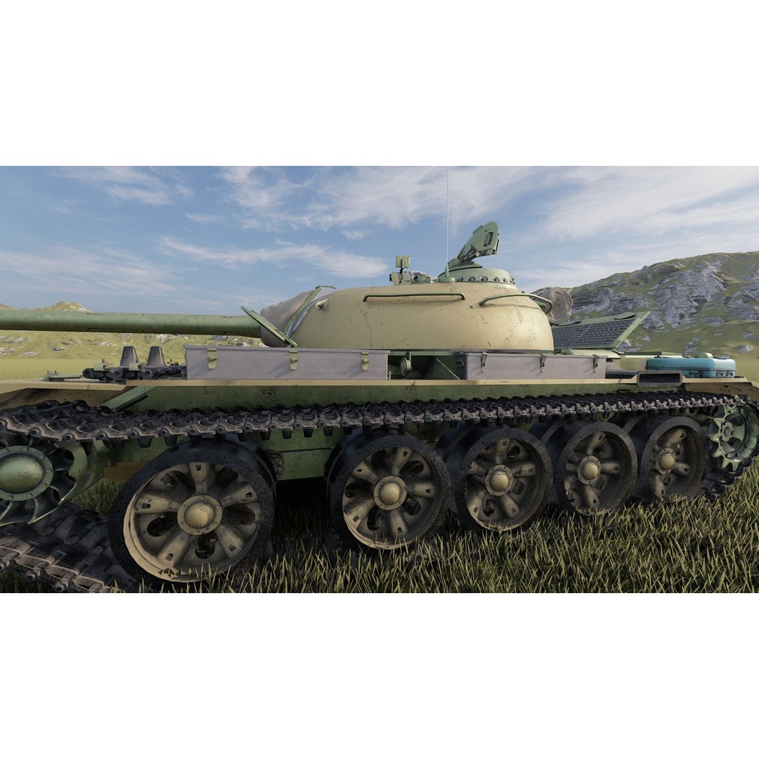 Type 59 Main Battle Tank 3D Model – Detailed Military Asset, Lumion Ready - View 10