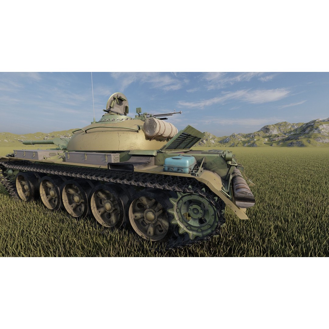 Type 59 Main Battle Tank 3D Model – Detailed Military Asset, Lumion Ready - View 11