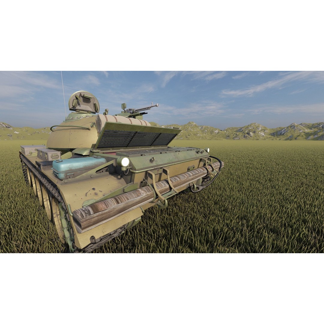 Type 59 Main Battle Tank 3D Model – Detailed Military Asset, Lumion Ready - View 12