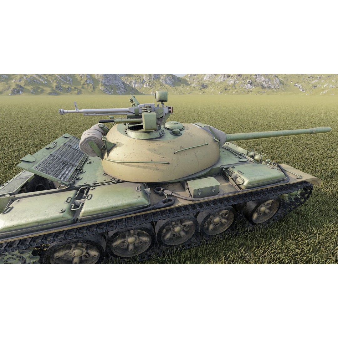Type 59 Main Battle Tank 3D Model – Detailed Military Asset, Lumion Ready - View 14
