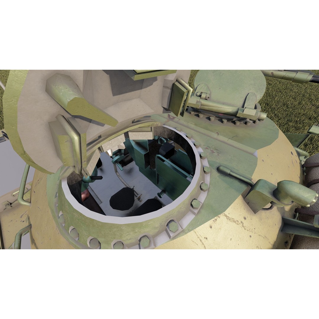 Type 59 Main Battle Tank 3D Model – Detailed Military Asset, Lumion Ready - View 18