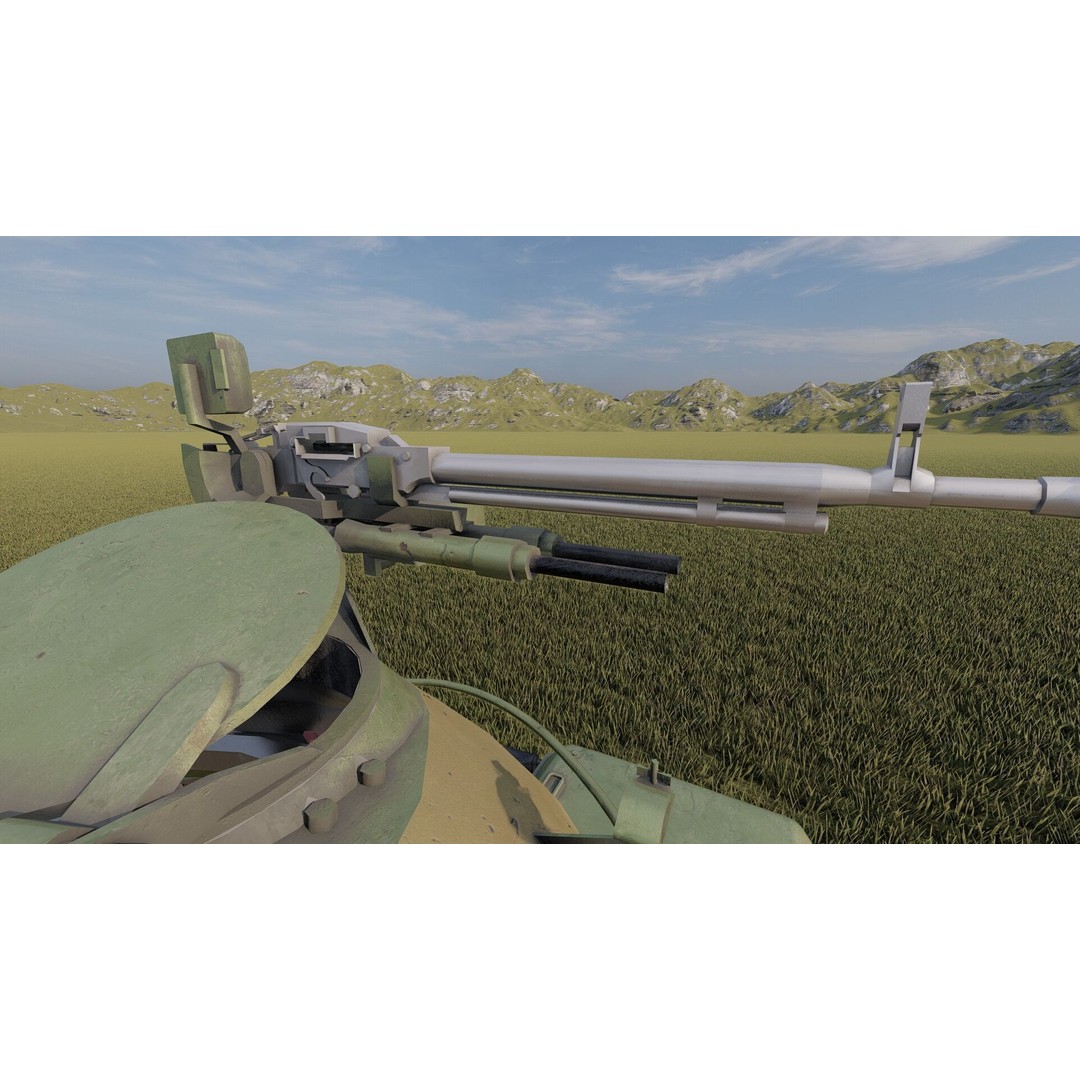 Type 59 Main Battle Tank 3D Model – Detailed Military Asset, Lumion Ready - View 19