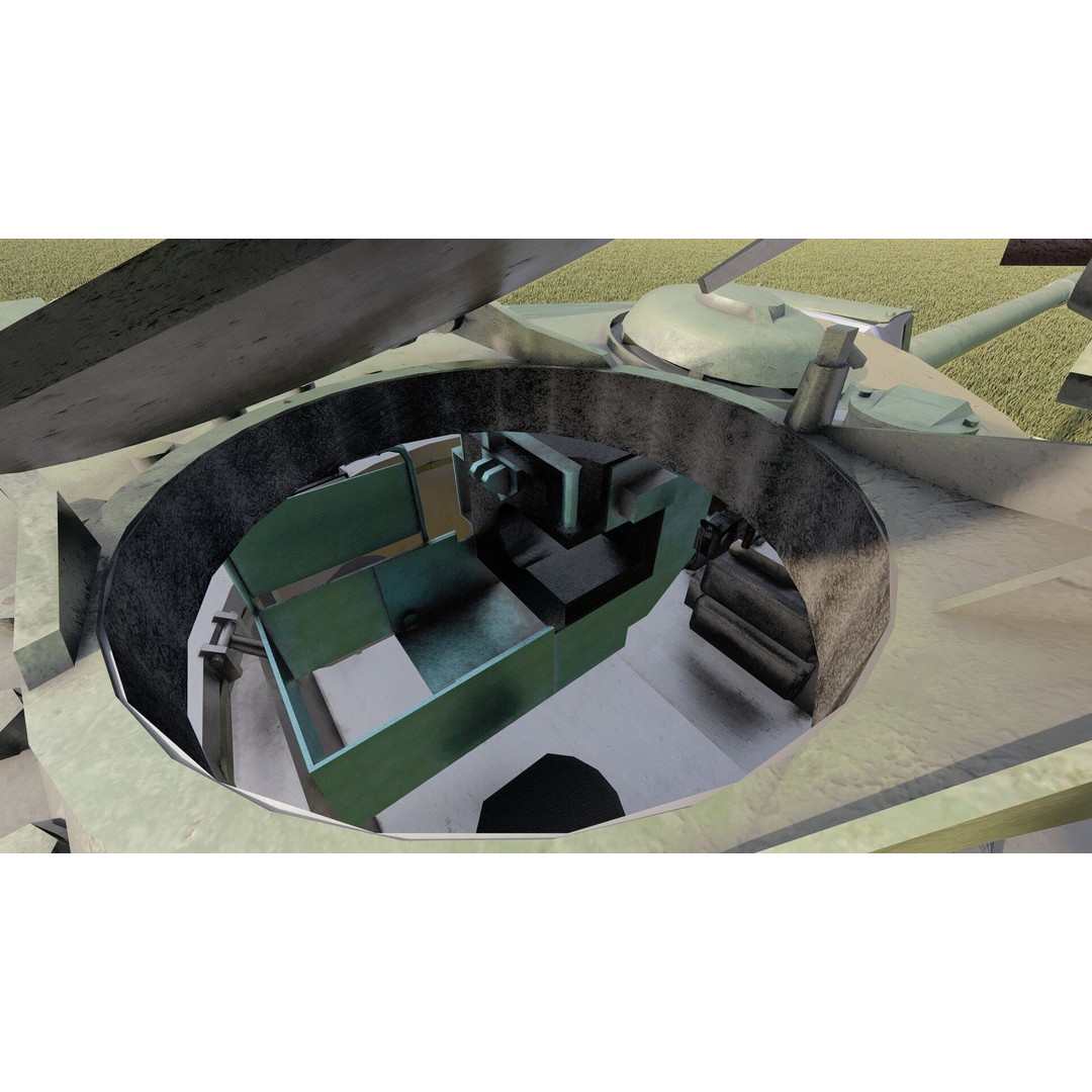 Type 59 Main Battle Tank 3D Model – Detailed Military Asset, Lumion Ready - View 20