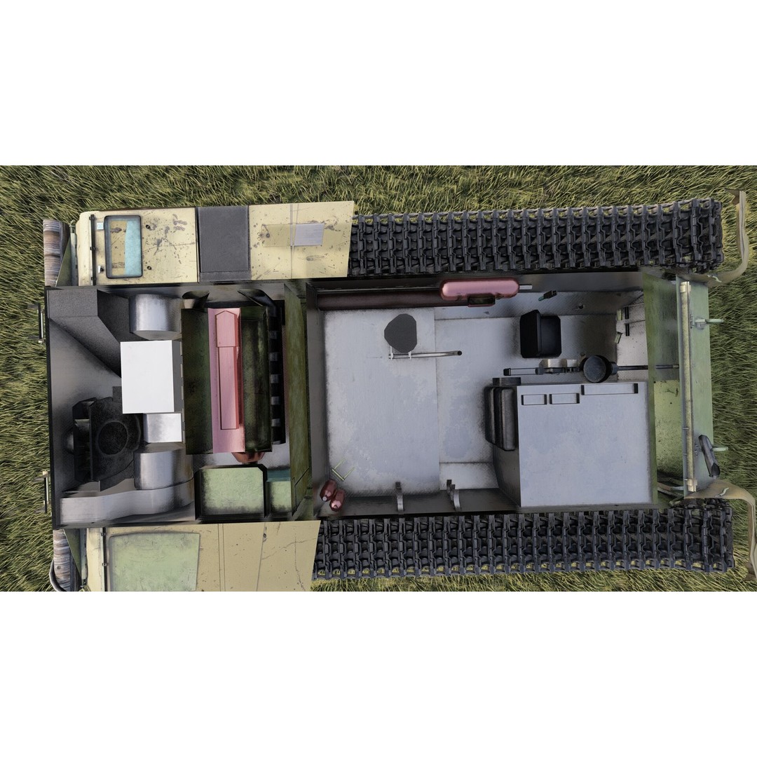 Type 59 Main Battle Tank 3D Model – Detailed Military Asset, Lumion Ready - View 25