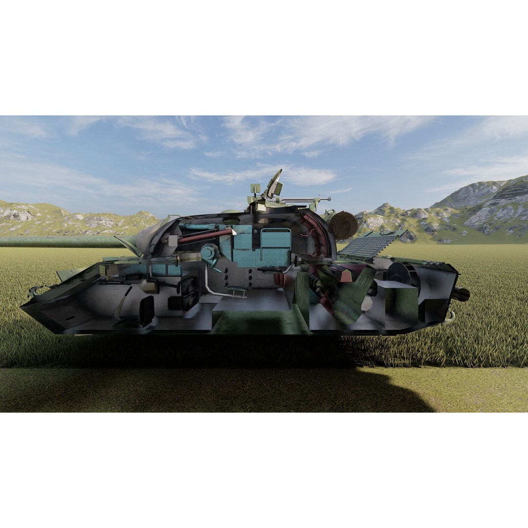 Type 59 Main Battle Tank 3D Model – Detailed Military Asset, Lumion Ready - View 26