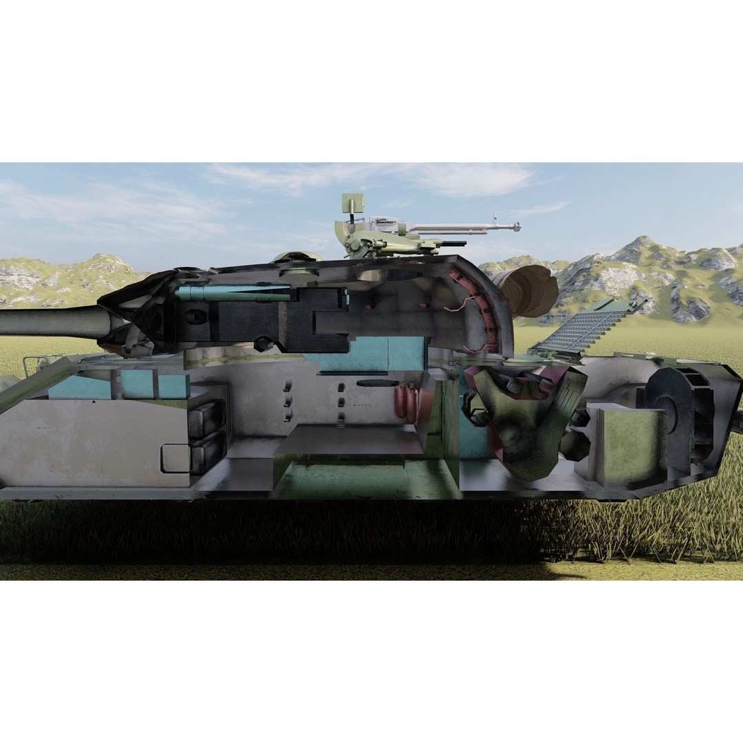 Type 59 Main Battle Tank 3D Model – Detailed Military Asset, Lumion Ready - View 27