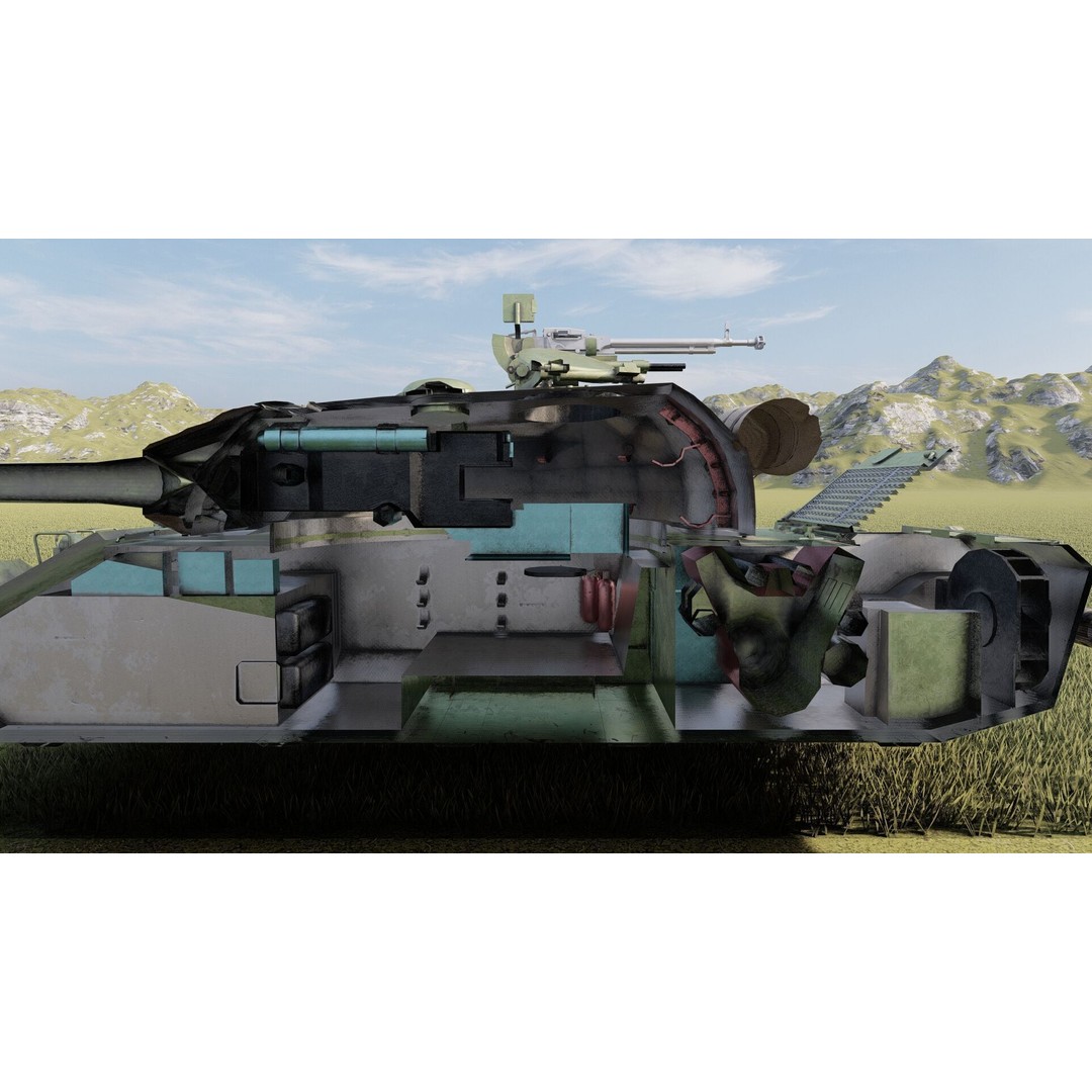 Type 59 Main Battle Tank 3D Model – Detailed Military Asset, Lumion Ready - View 28
