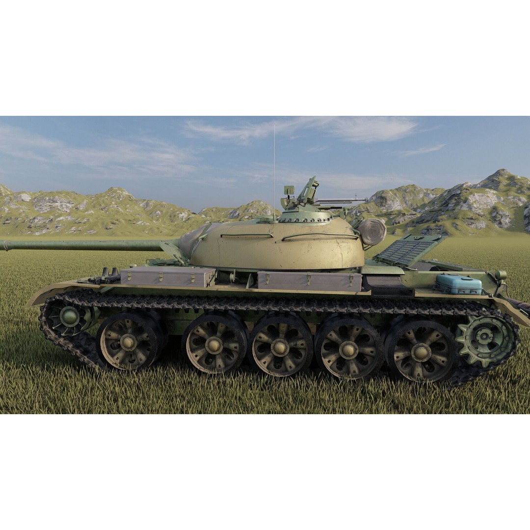 Type 59 Main Battle Tank 3D Model – Detailed Military Asset, Lumion Ready - View 29
