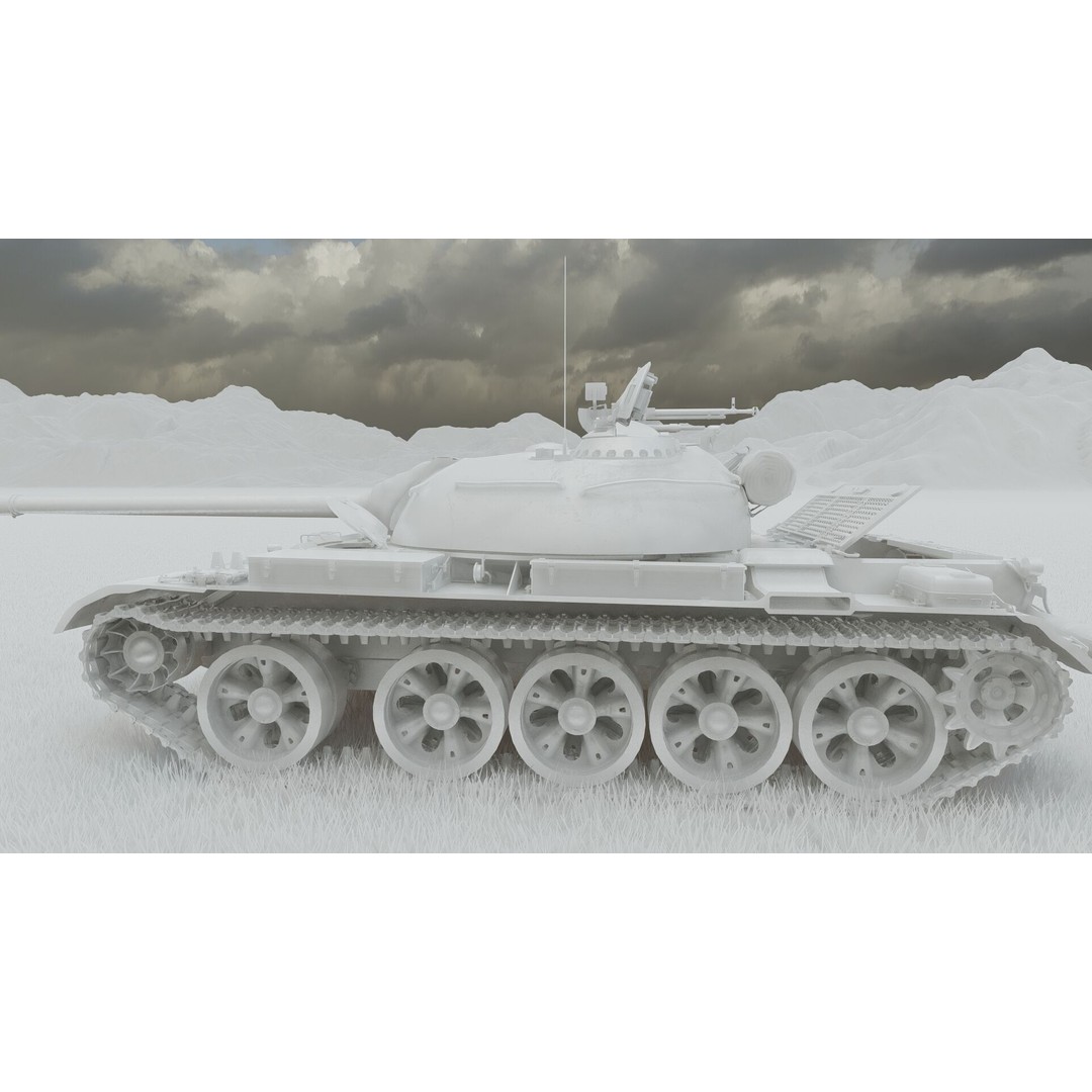 Type 59 Main Battle Tank 3D Model – Detailed Military Asset, Lumion Ready - View 30