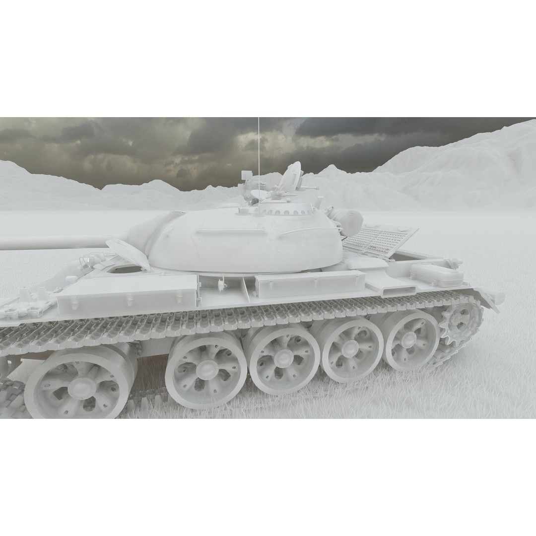 Type 59 Main Battle Tank 3D Model – Detailed Military Asset, Lumion Ready - View 32